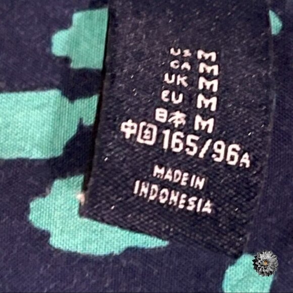 GEOMETRIC Sleeveless Maxi Dress by Gap in Green and Blue Size Medium - Picture 6 of 14